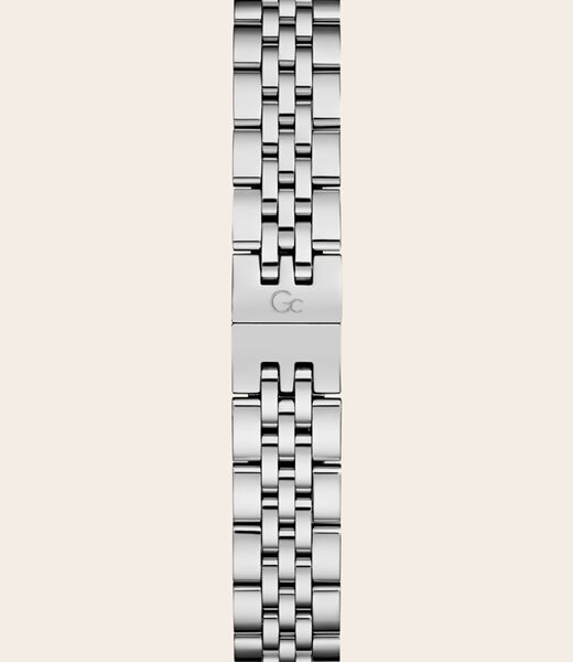 Gc steel analogue watch