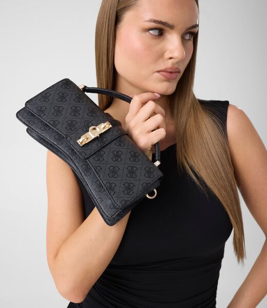 guess yvonne logo mini crossbody bag