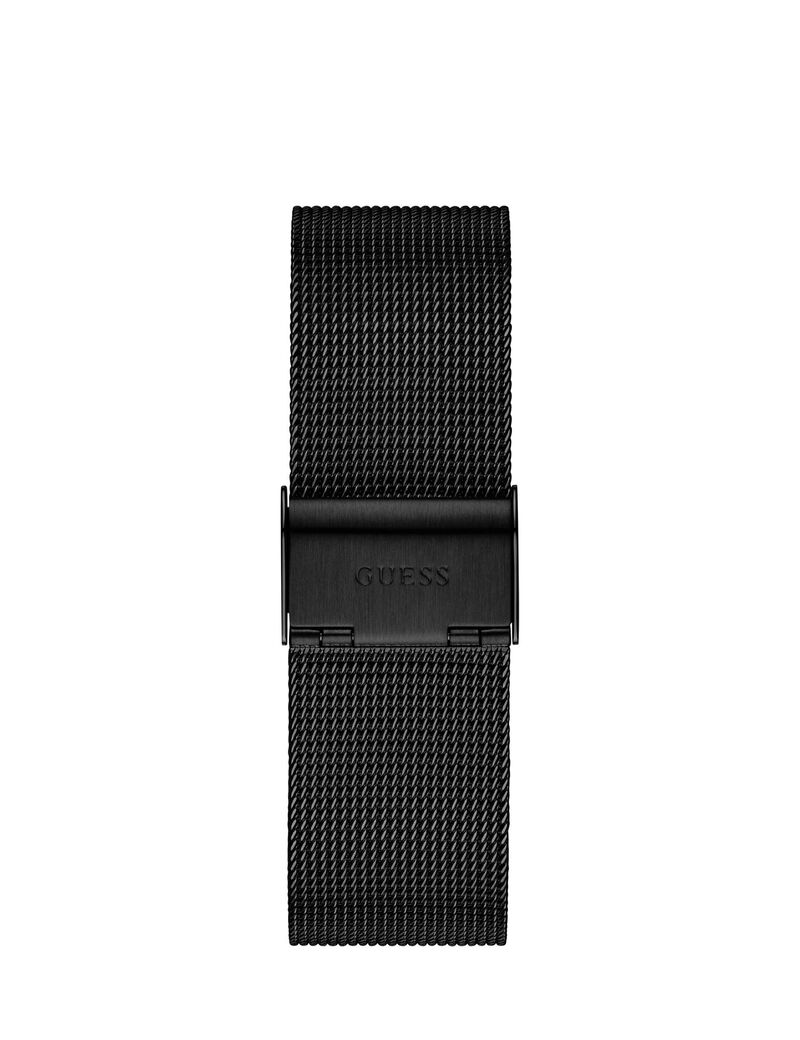 Gold And Black Mesh Watch