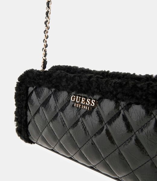 Cristi faux fur crossbody bag
