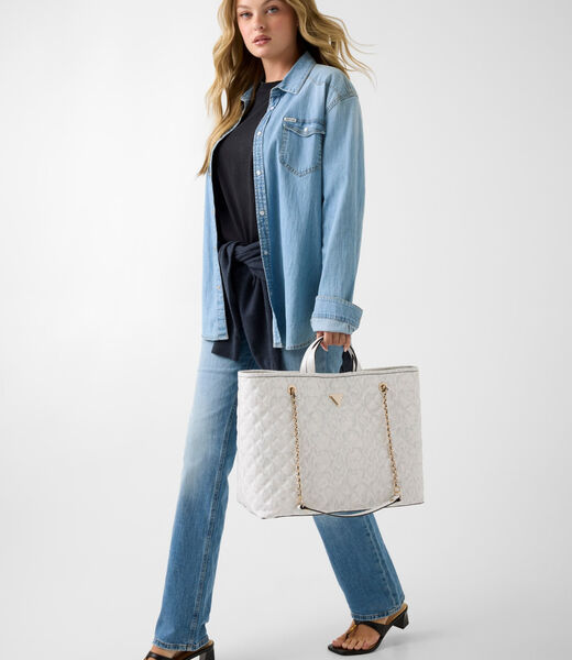 guess giully ii large 2 in 1 tote bag