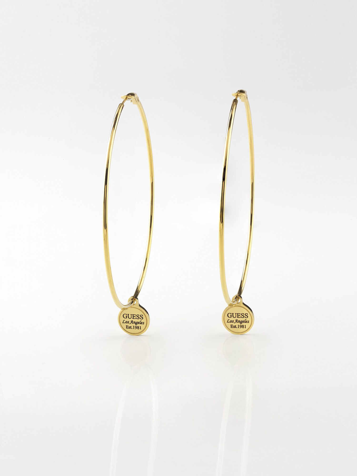 Guess hoop earrings top