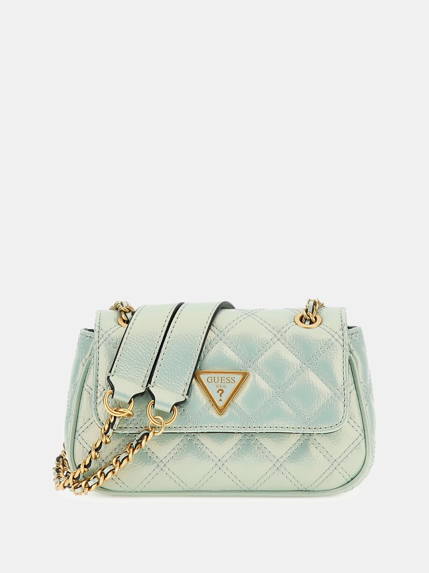 Guess mint green handbag best sale