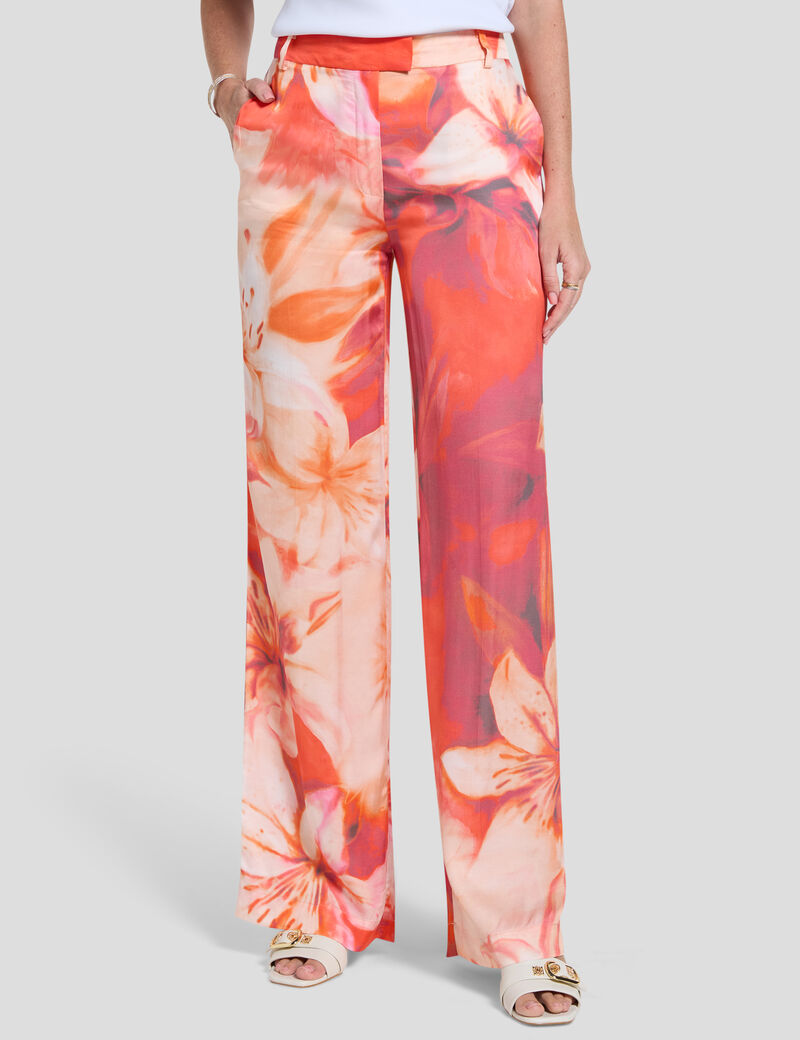 Marciano viscose printed pants