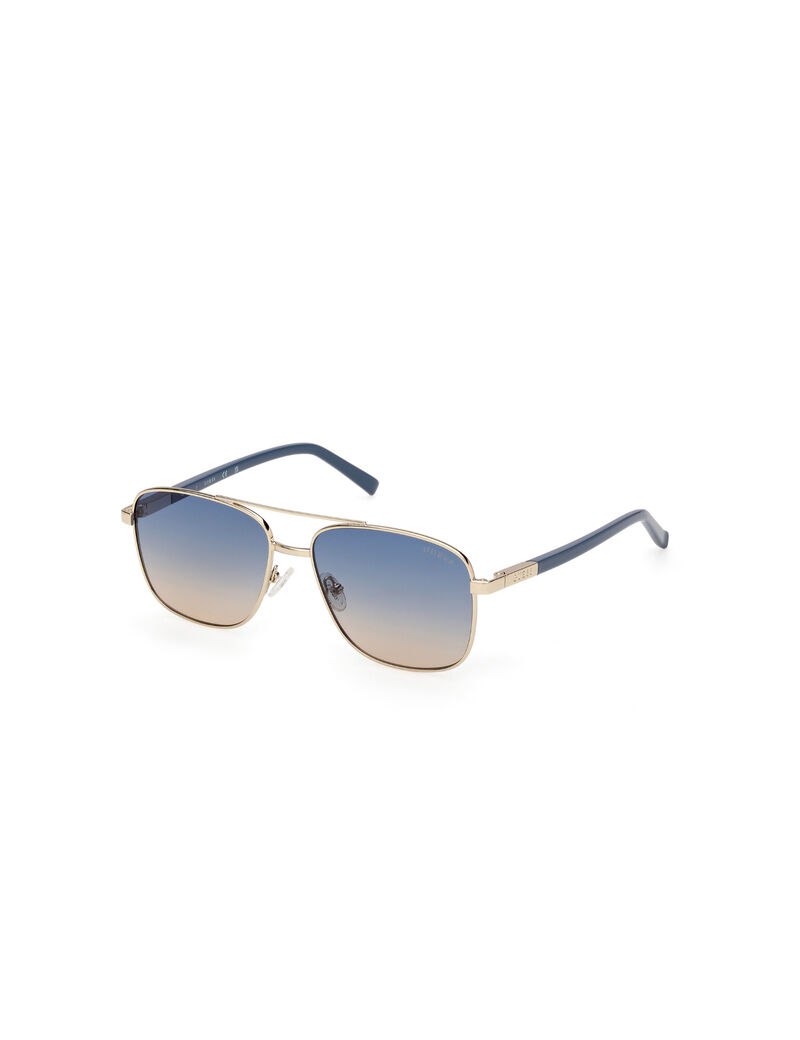 جيس square metal sunglasses