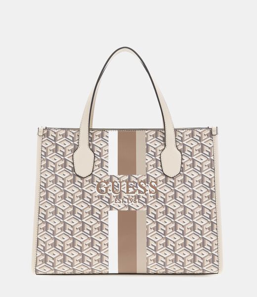 Silvana G Cube Logo Handbag