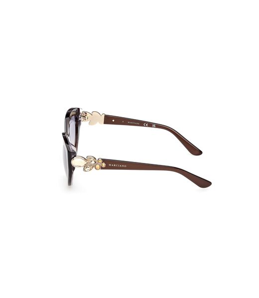 Cat-eye plastic sunglasses