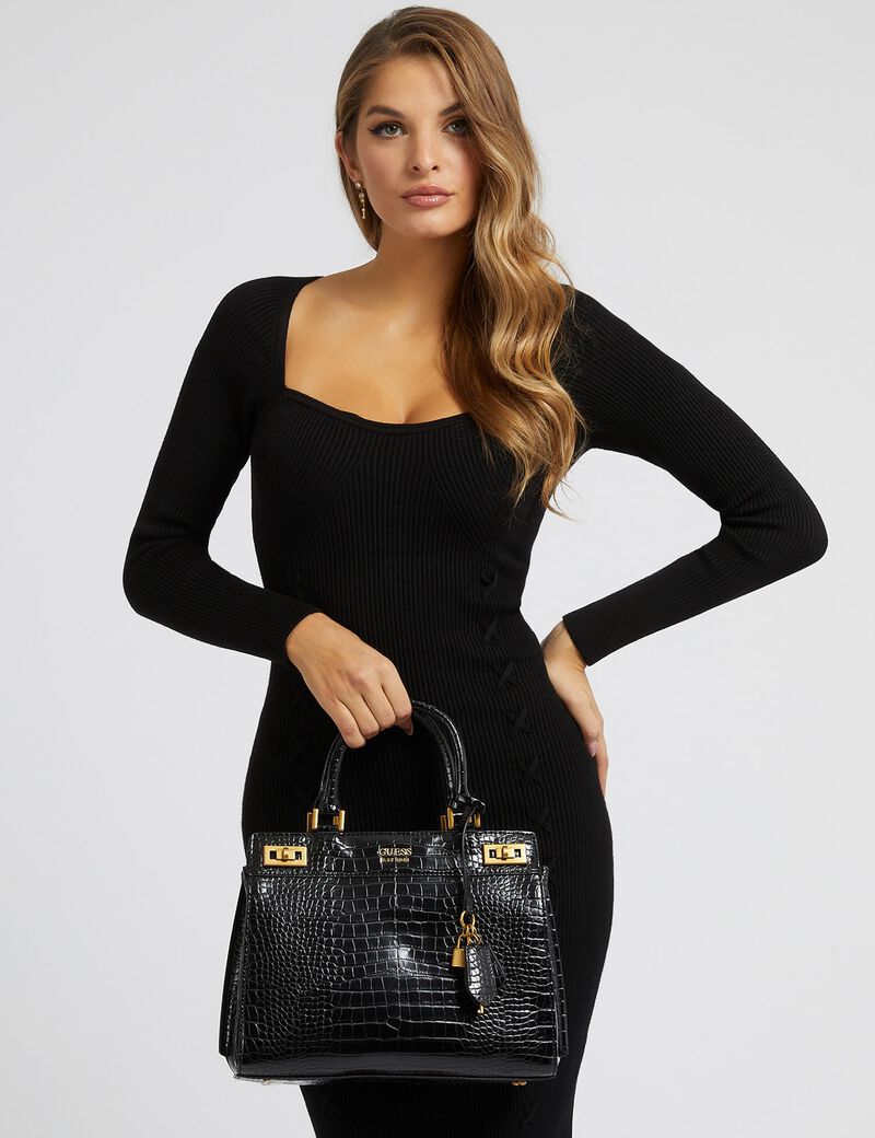 Katey Croc Luxury Satchel