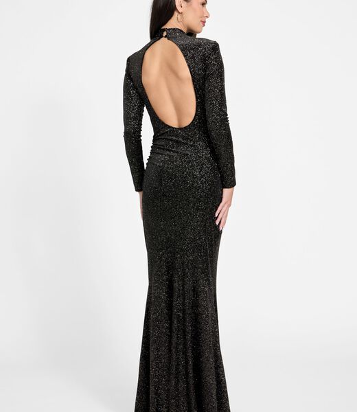 Marciano velvet long dress