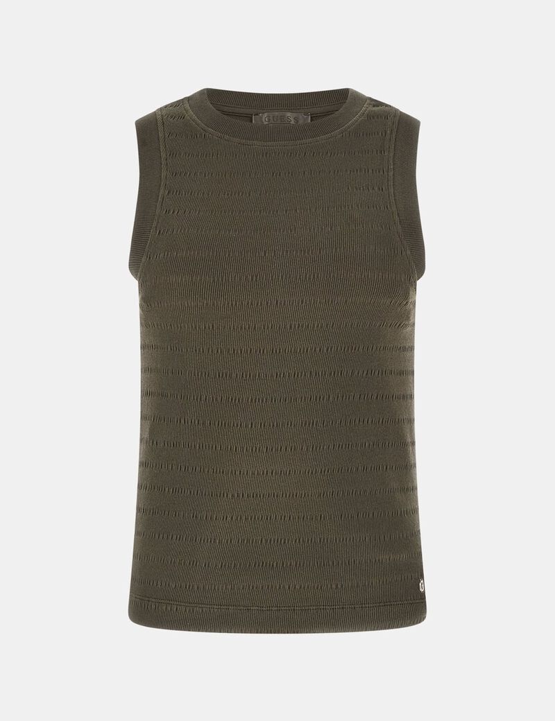 Striped Jersey Top
