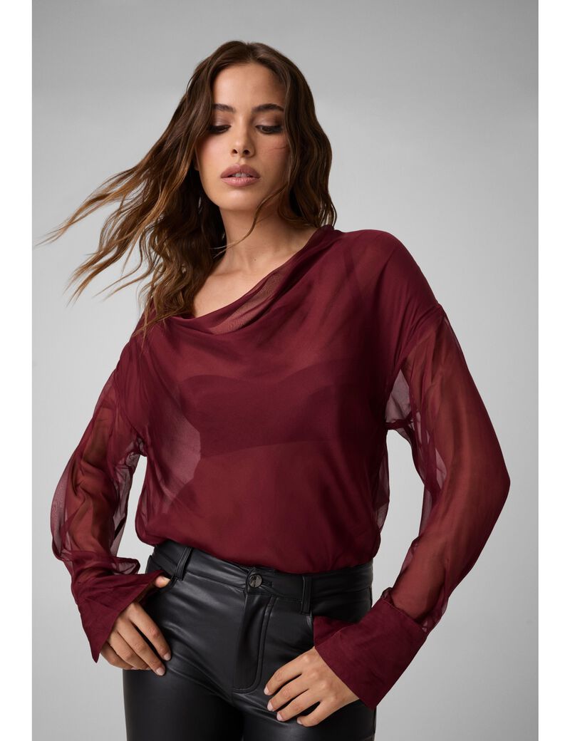 guess marciano full sleeve blouse