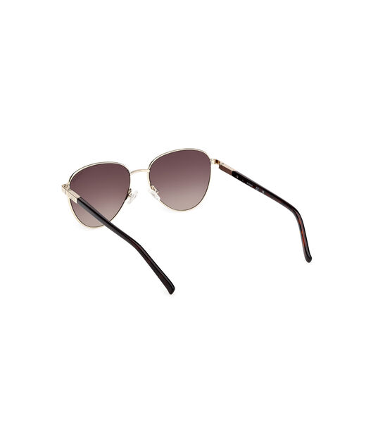 Oval metal sunglasses