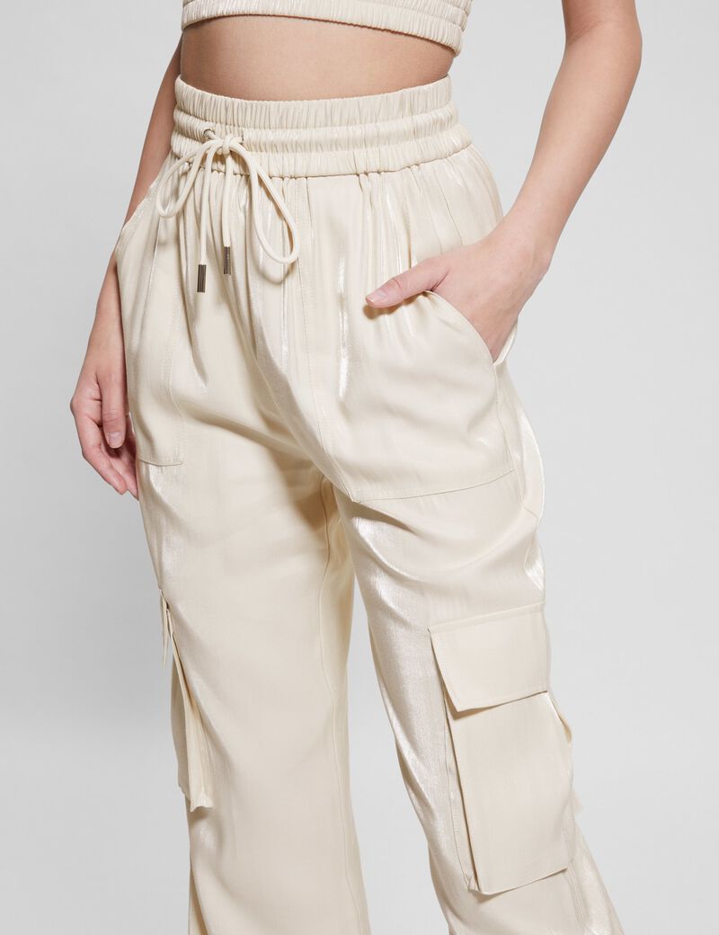 Satin Cargo Pant