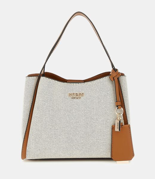 Nicolette Logo-Detail Charm Mini Shoulder Bag