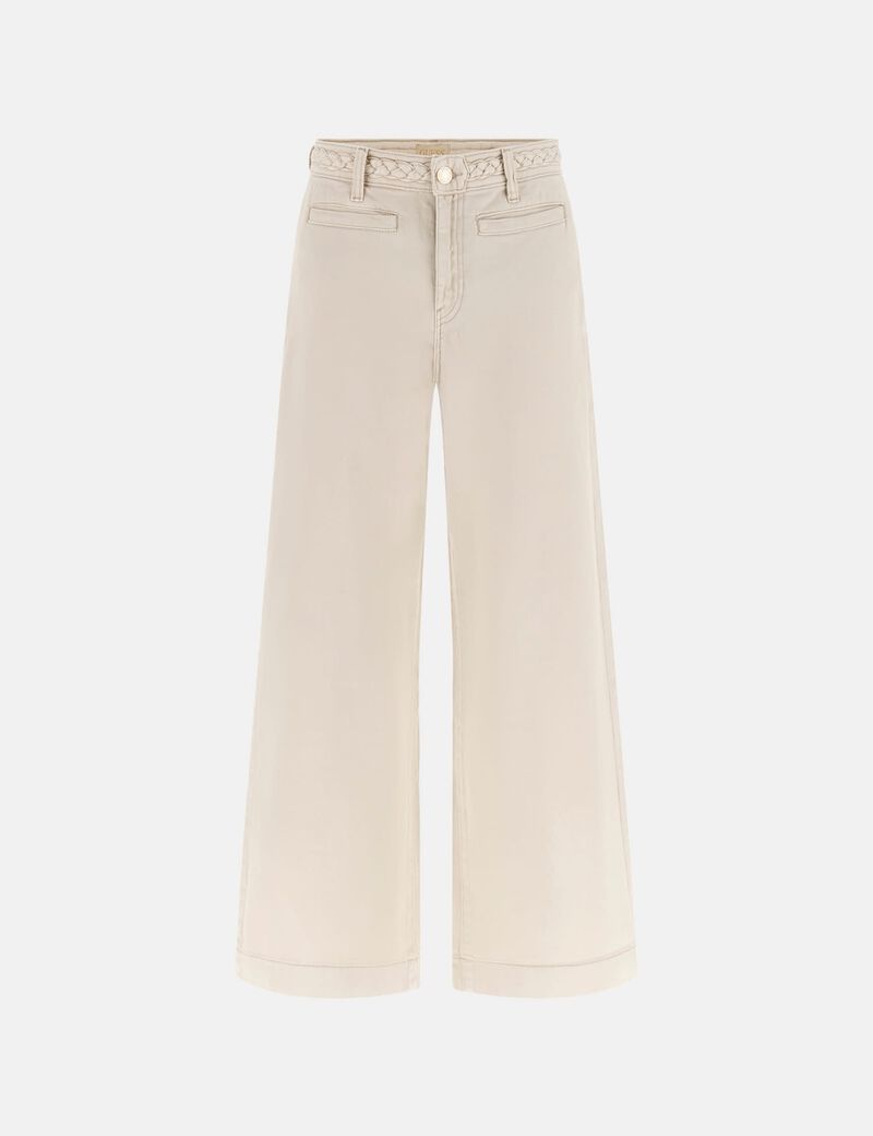 ZOYA CROP LEG BRAIDED