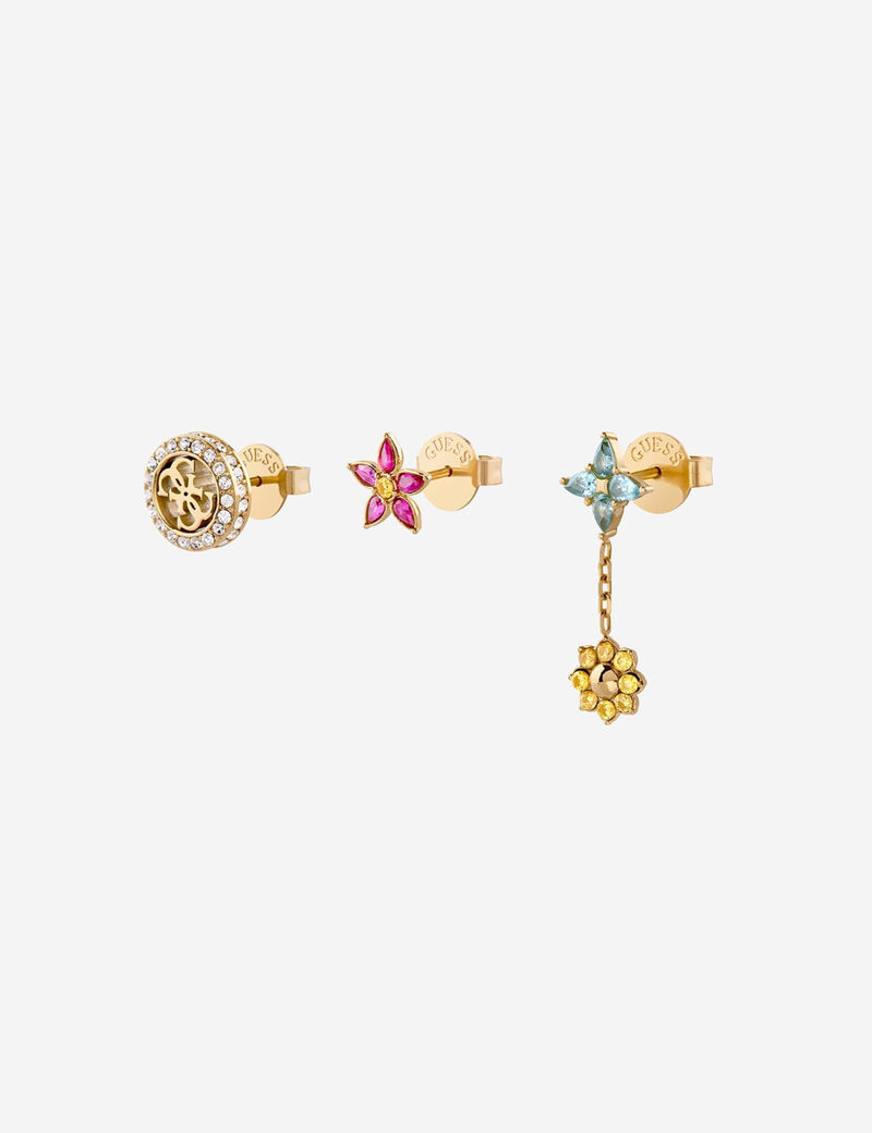 guess 4g crystals set studs
