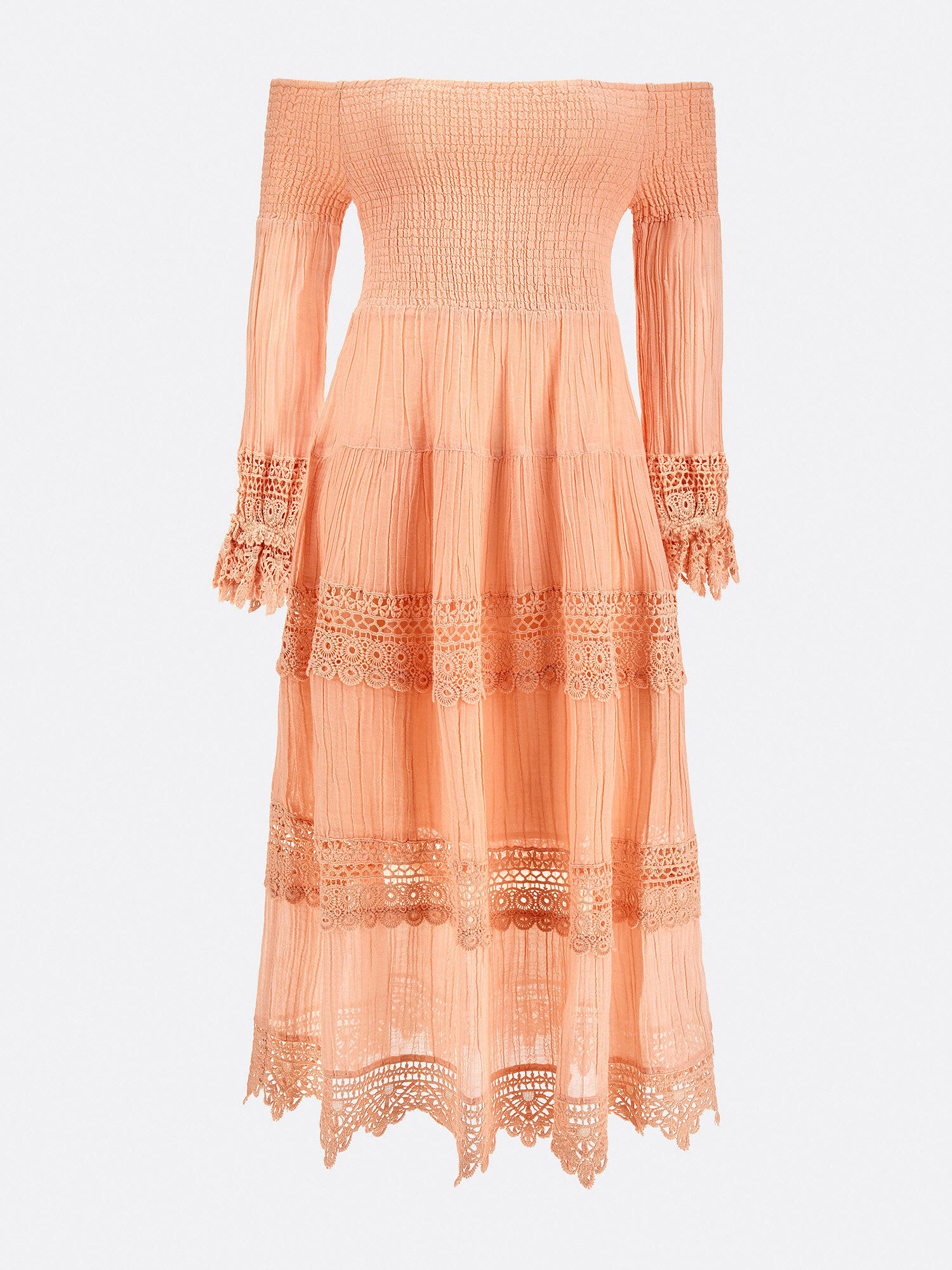 bardot kristen lace dress Bardot Bonita Lace-Trim Maxi Dress