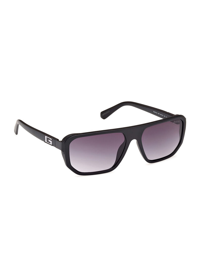 Rectangular Full Rim Sunglasses