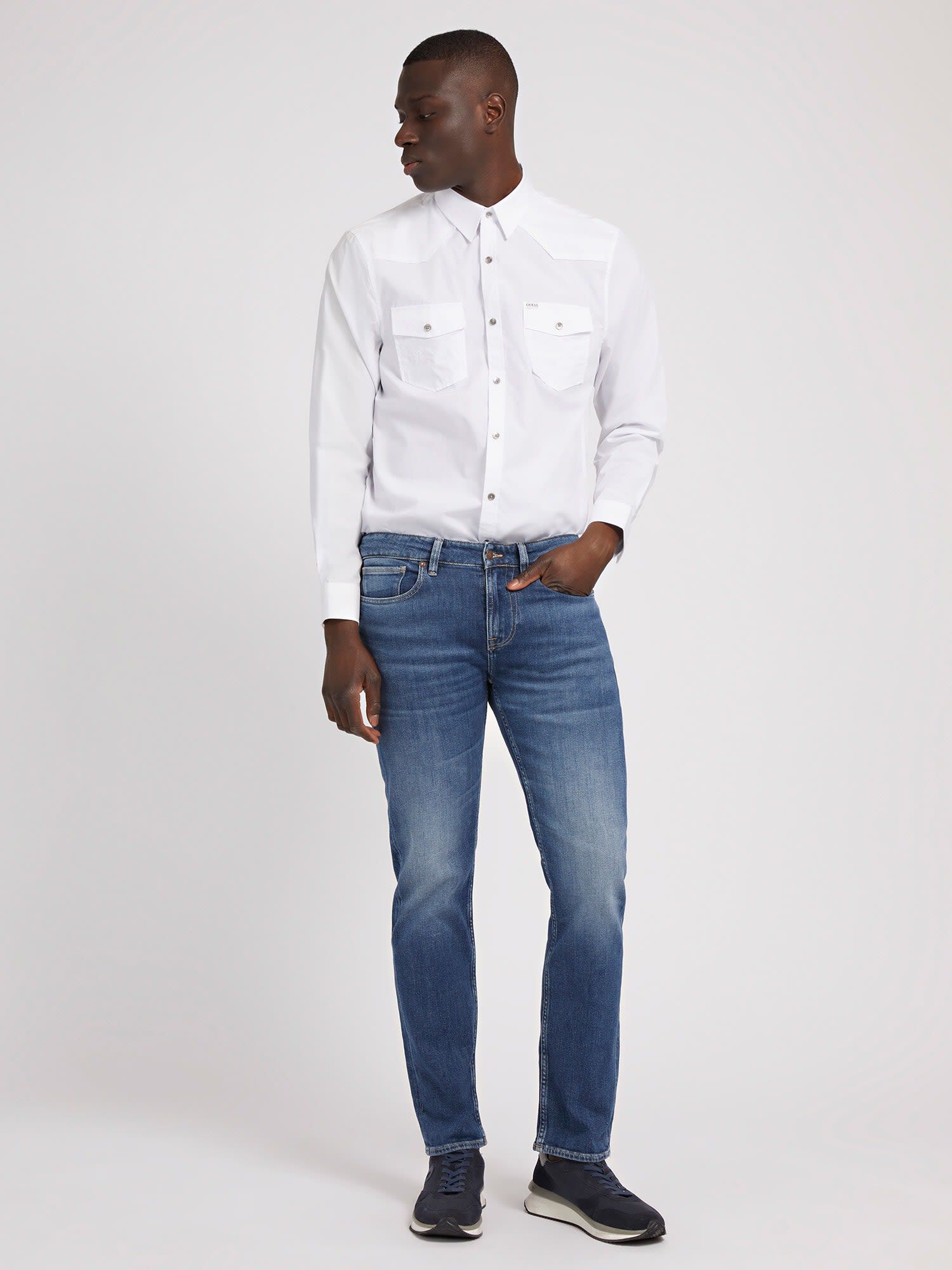 Dress jeans pant top