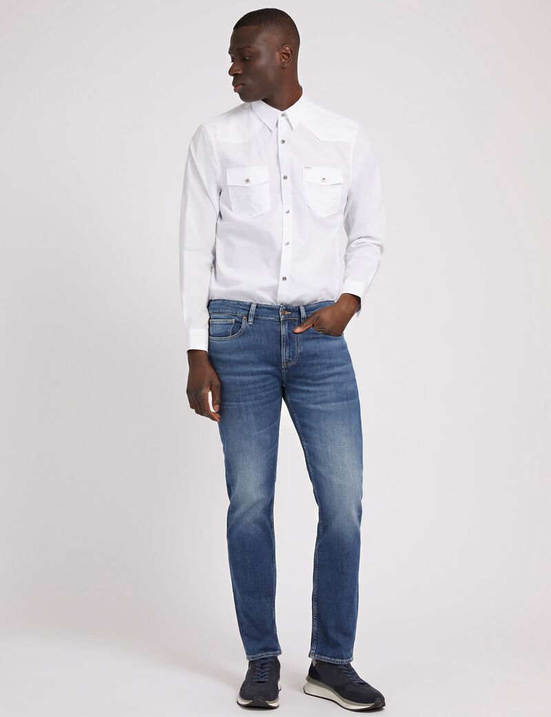 Slim fit denim pant