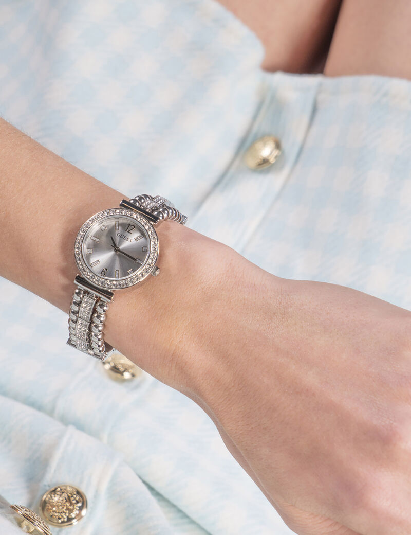 Rhinestone Analog Watch