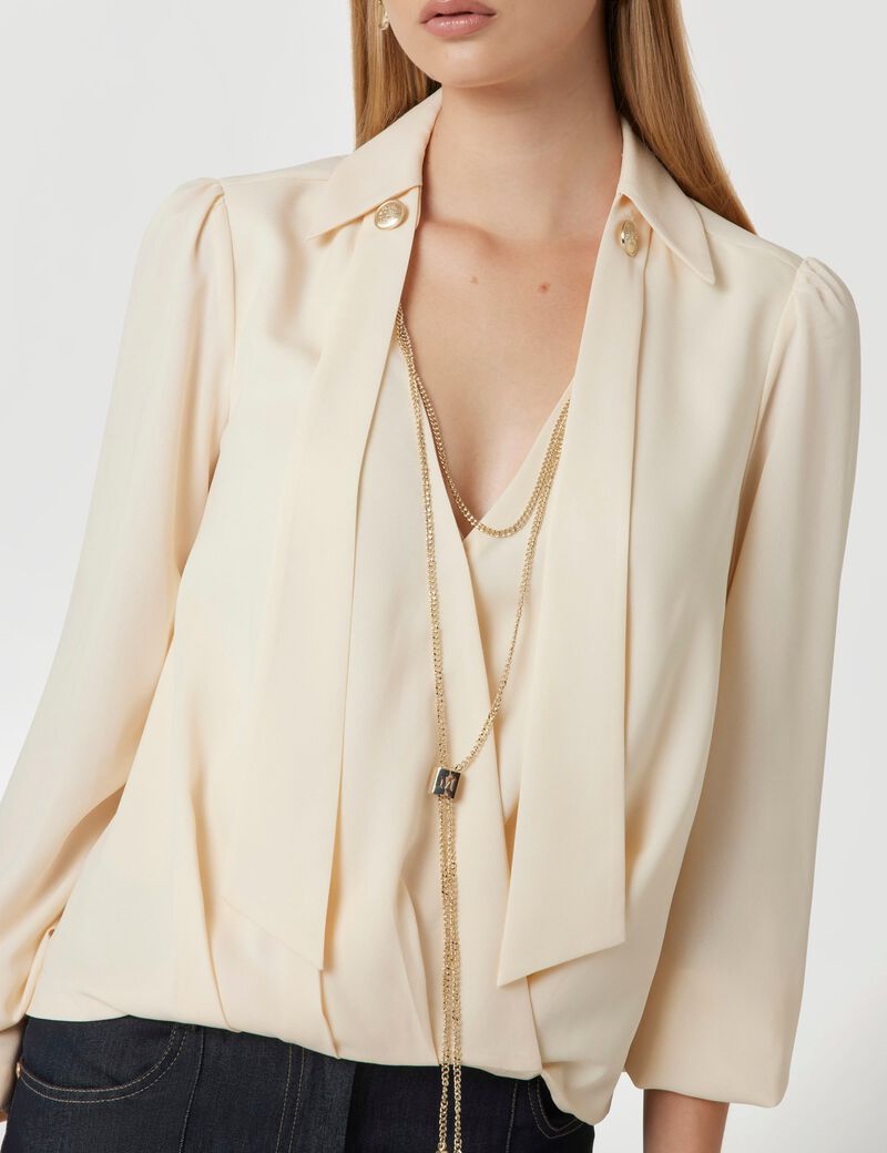 Freda scarf blouse