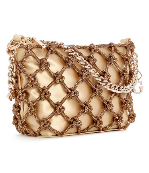 Zalina top zip shoulder bag