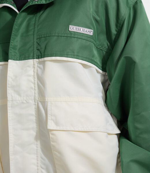 Color-Block nylon jacket