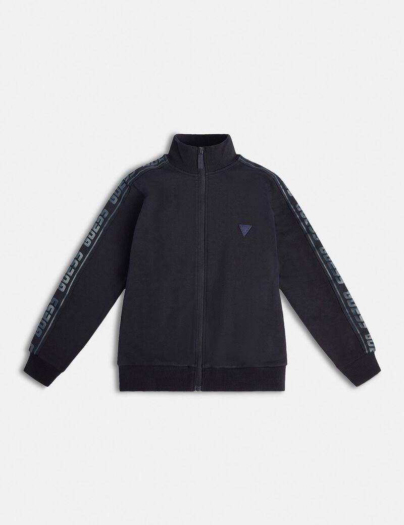 Zip fastening sweatshirt