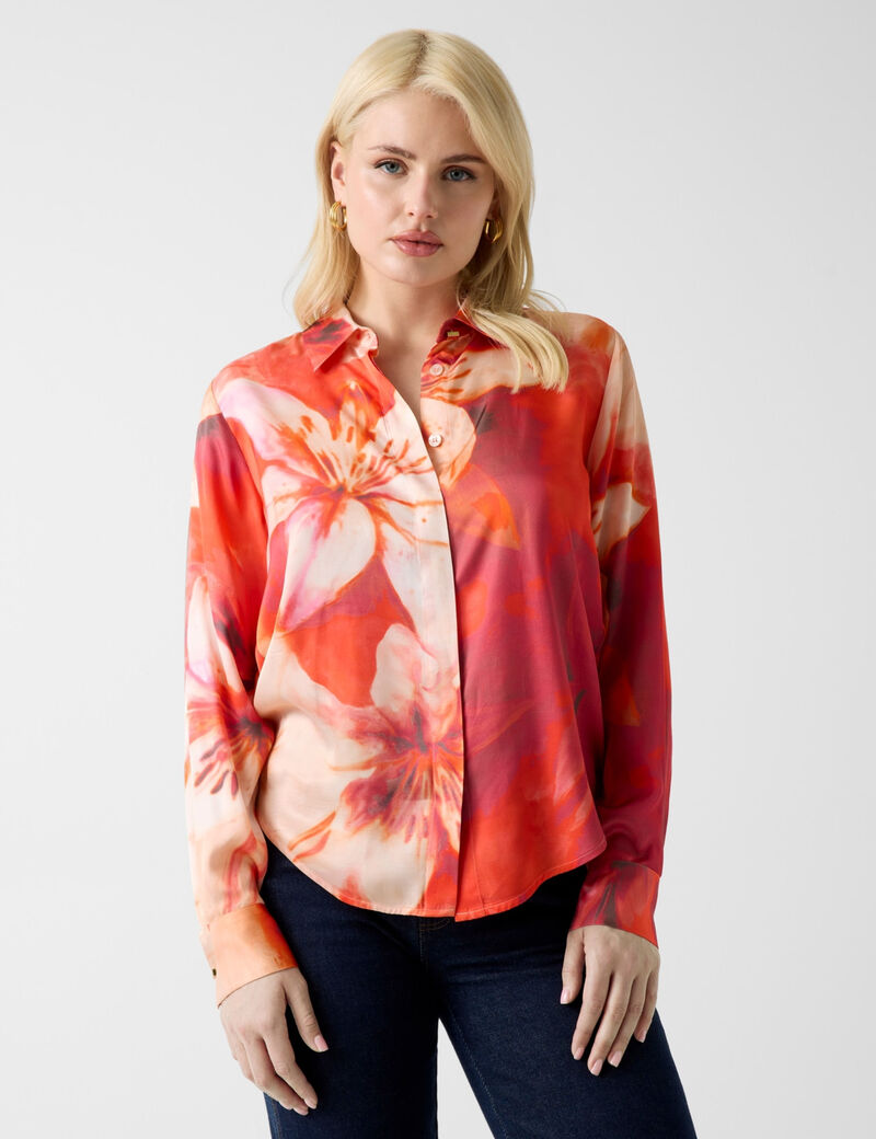 جيس marciano printed shirt