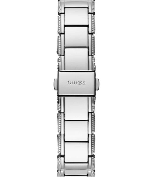 Silver-Tone Cut-Through Watch