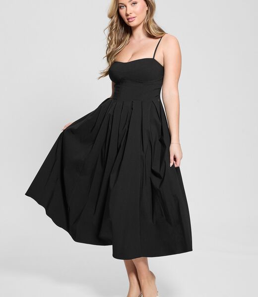 Stretch midi dress