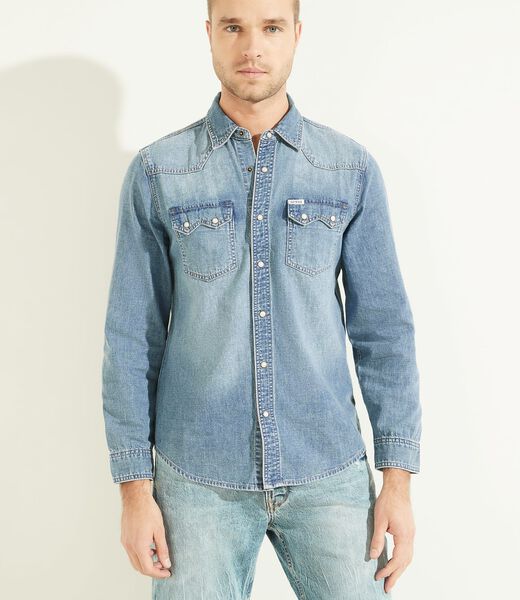 Regular Fit Denim Shirt