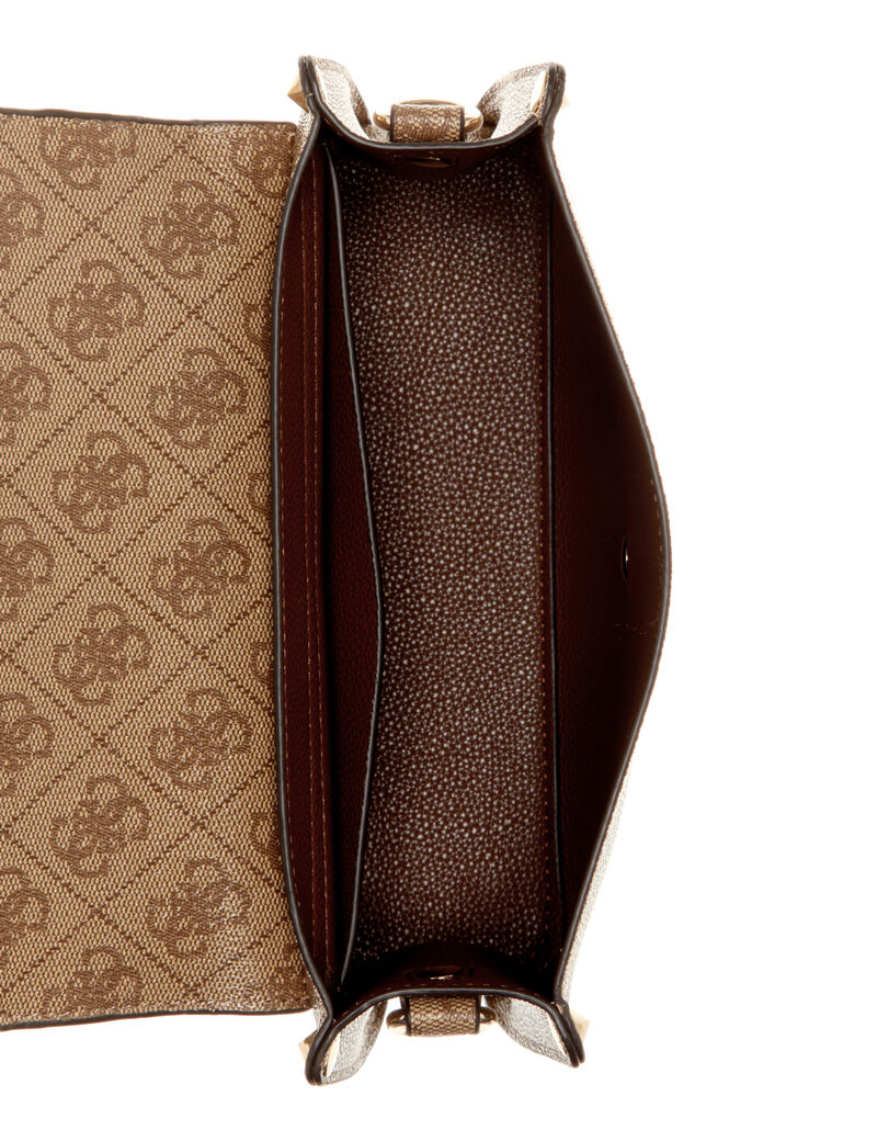 Meridian flap shoulder bag