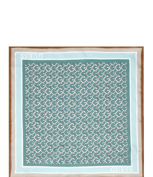 Isabella G chain logo foulard