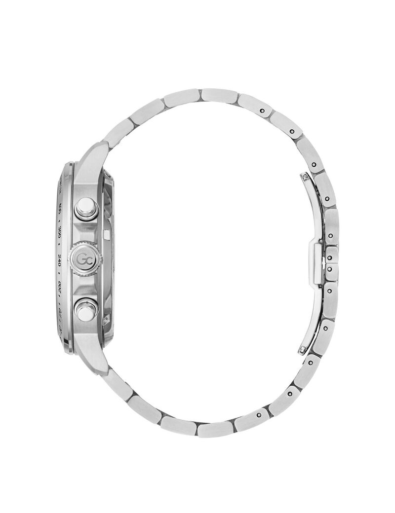 ساعة يد رجالي باللون الفضي Gc