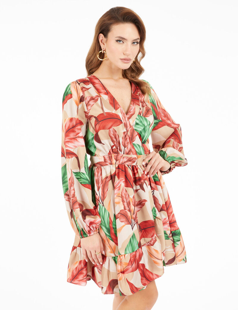 Arielle wrap dress