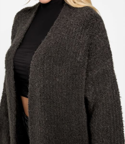 Beniko boucle midi cardigan