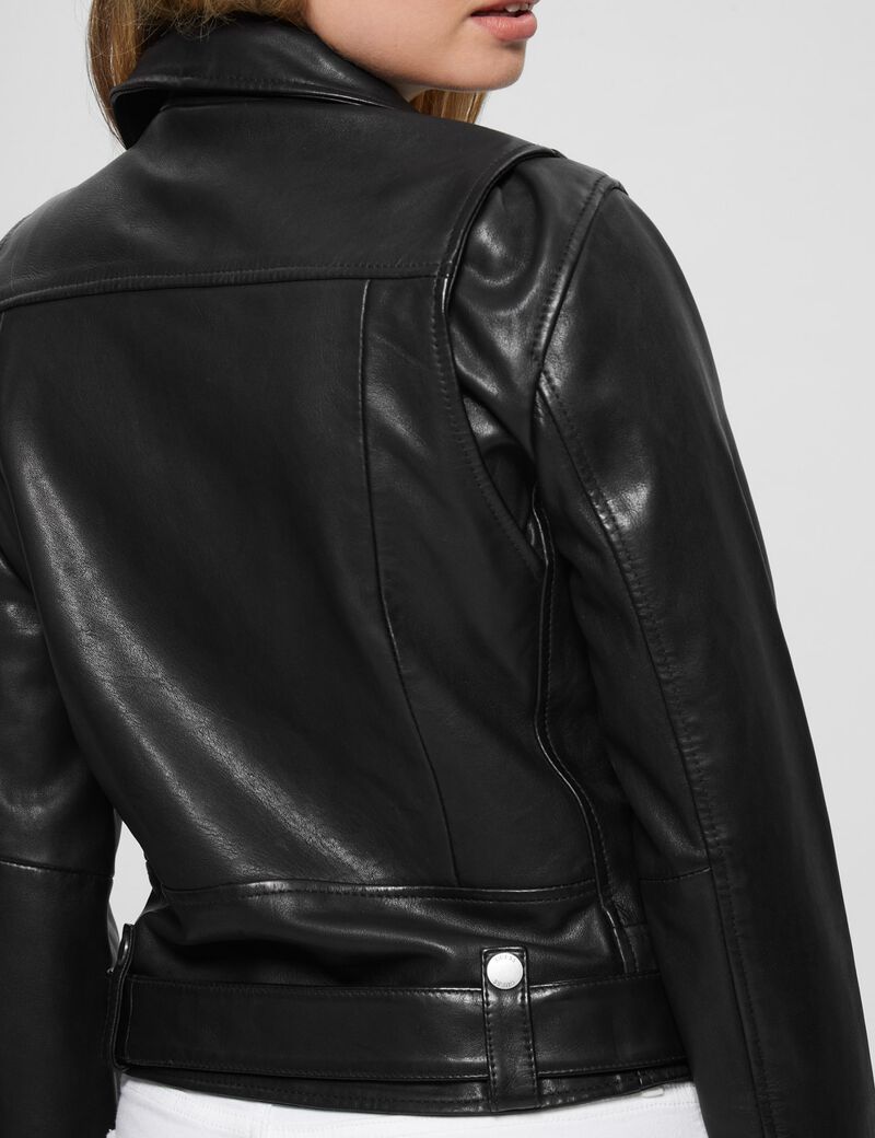 Real Leather Biker Jacket