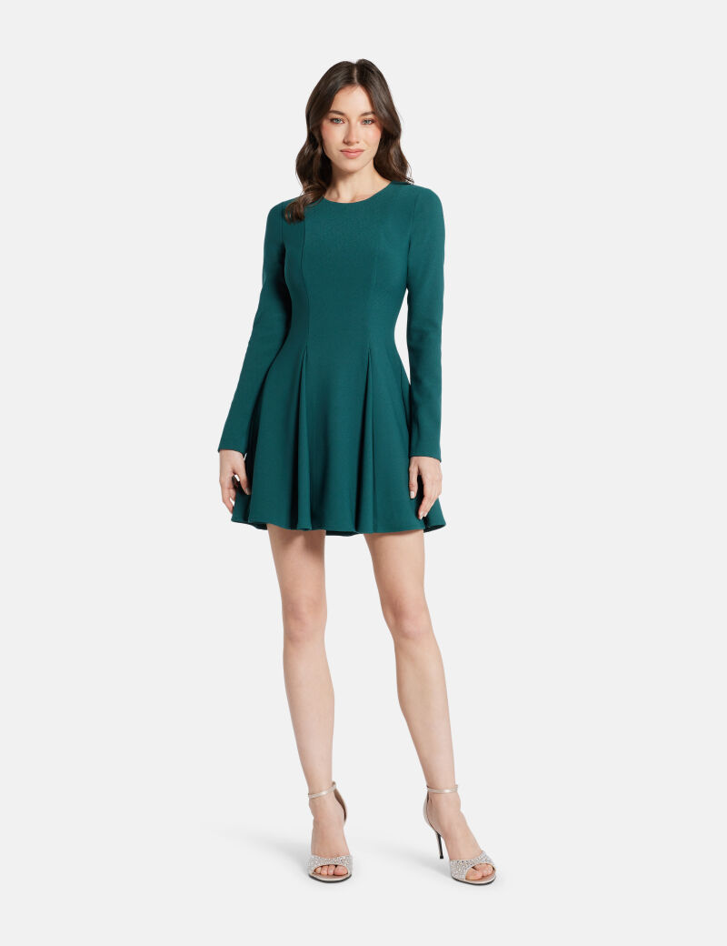 Lara longsleeve flared dress