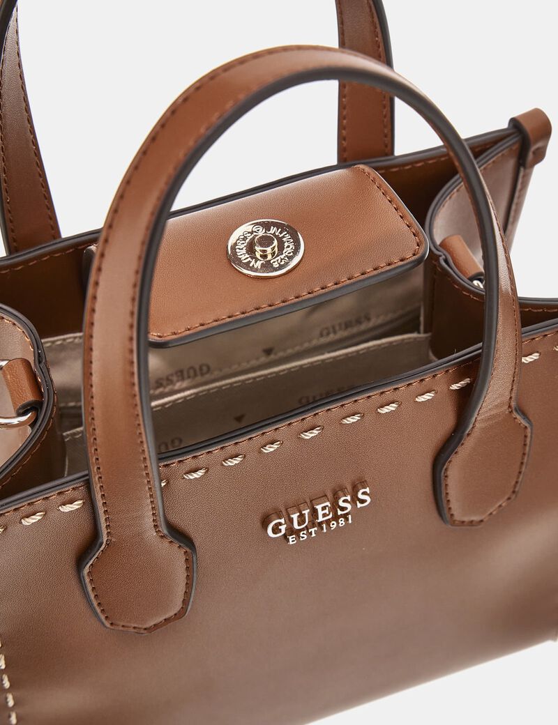 Silvana stitch mini handbag