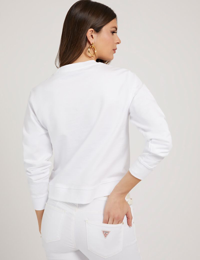 Mesh Inserts Sweatshirt