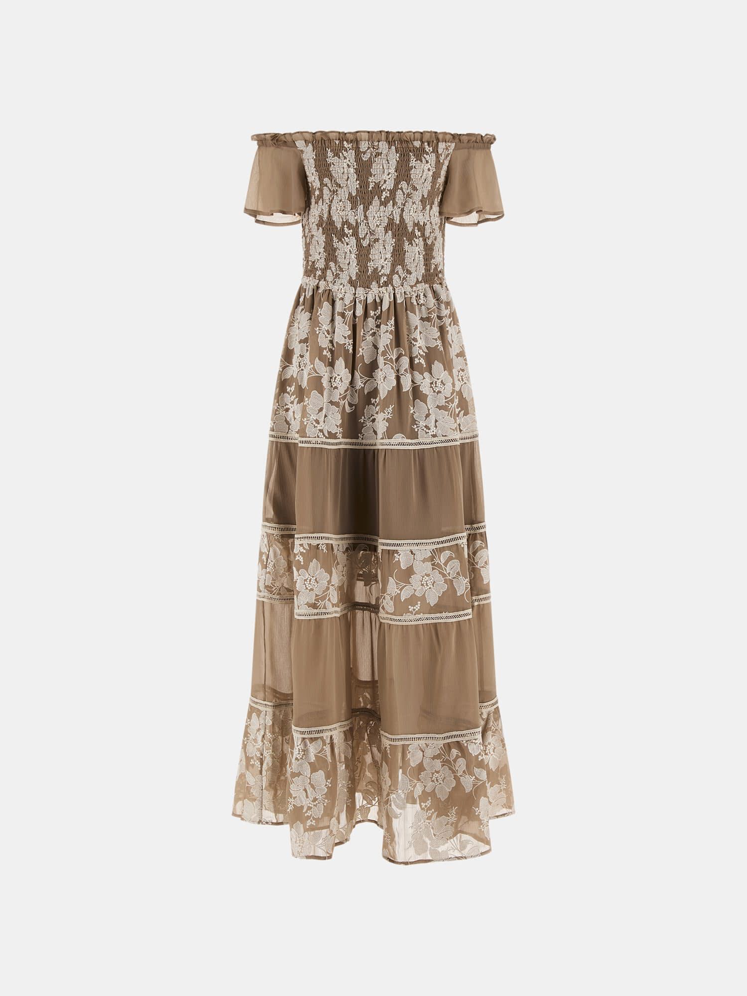 Guess embroidered dress online