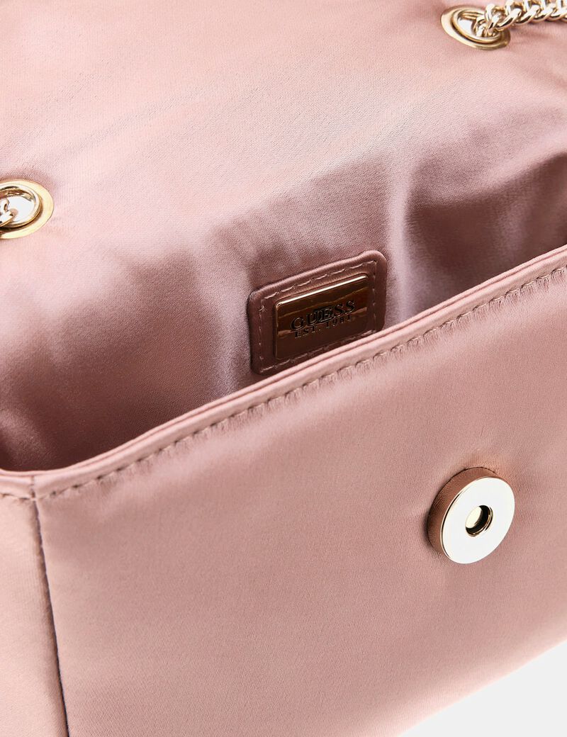 Prue Logo-Script Mini Crossbody Bag