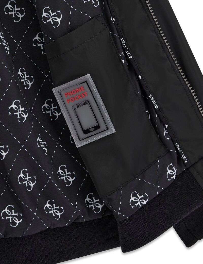 Full zip bomber jacket