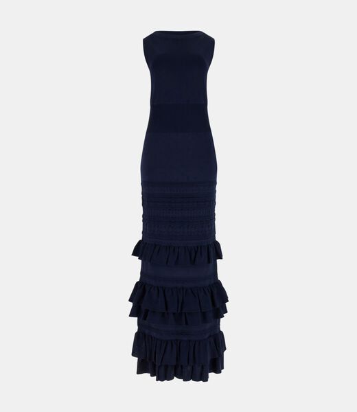Marciano ruffle long dress
