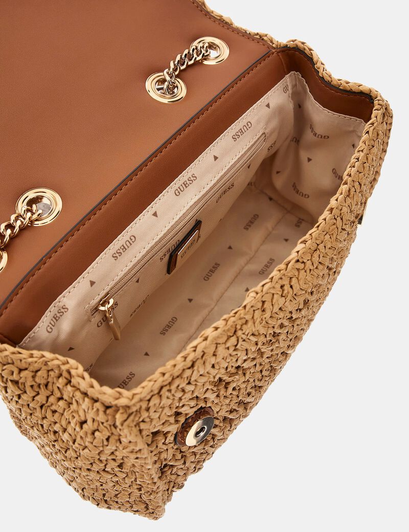 Irene Raffia Crossbody Bag
