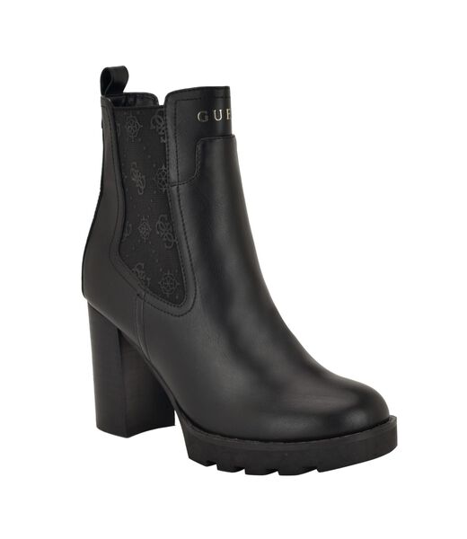 Nealle black slide boots