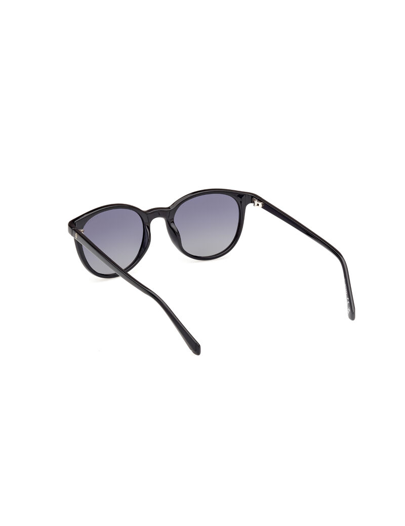 guess injected sun glasses m dark havana brown