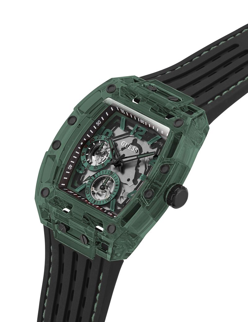 Multi-function steel watch